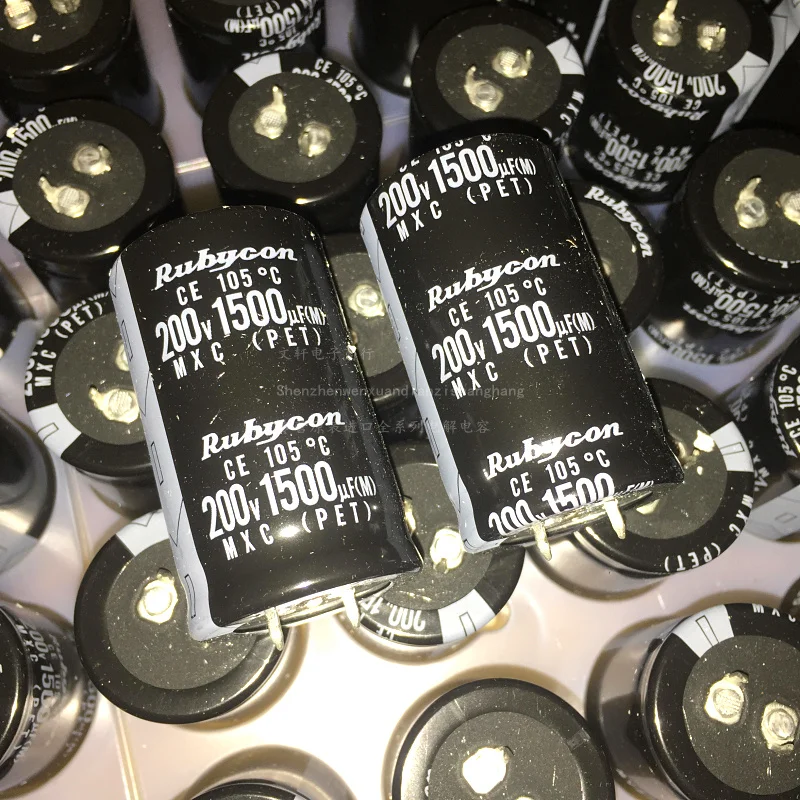 Promotion 10pcs Japan Ruby RUBYCON 200v1500uf MXC 30x50mm aluminum