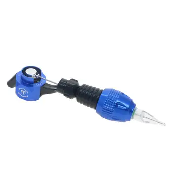 

Tattoo Rotary Machine Gun with Adjustable Cartridge Tattoo Grip (blue)
