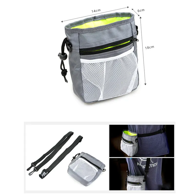 Высококачественная тренировочная сумка для собак на открытом воздухе, снэк-лакомства, тренировочная поясная сумка, аксессуары для домашних животных VE