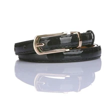 PU Leather Female Belt for Women Pin Buckle Girdles Waist Belts Women Smooth Surface Jeans Female