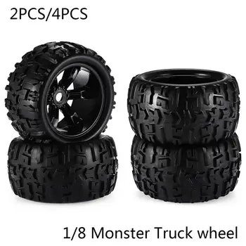 

RC Car Off Road 1/8 Monster Truck Bigfoot Tyre Tires 17mm Hex Wheel For Traxxas HSP