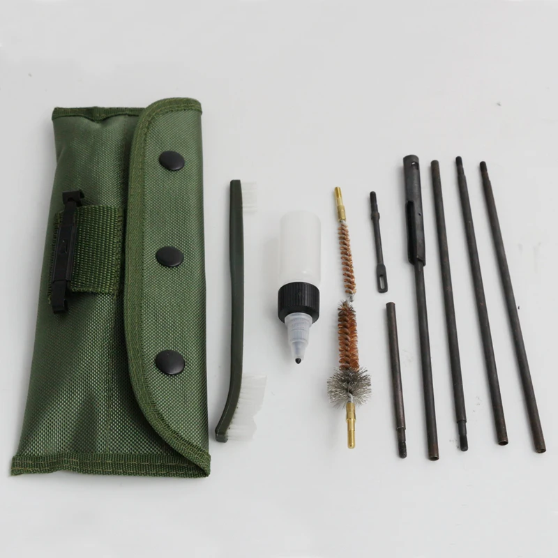 AR15 M16 Gun Rifle Cleaning Set 10 pcs Airsoft .30cal .,7.62mm Hunting