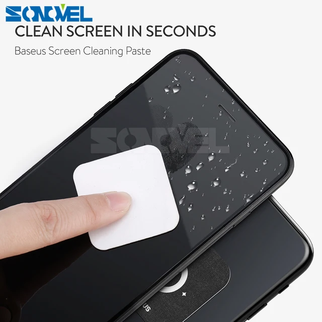 BASEUS Draagbare Scherm Reinigingsdoekje Voor iPhone iPad Samsung