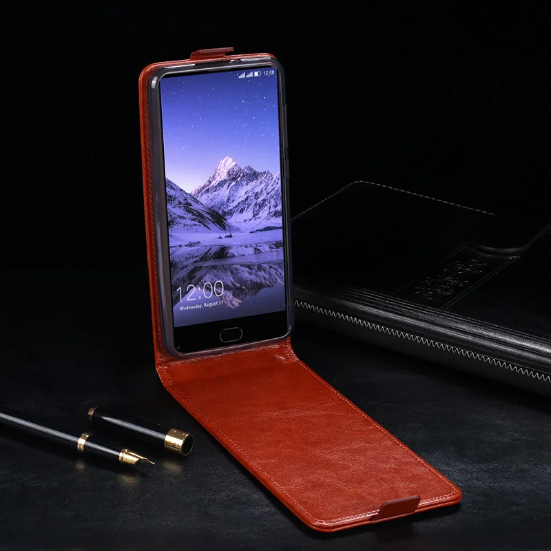 IDEWEI для Leagoo чехол Kiicaa Mix 4 цвета Высокое качество вверх вниз Флип кожаный