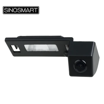 

SINOSMART HD Special Car Rearview Parking Revesing Camera for Audi Q5 TTS Q7 A4L TT A5 Install in License Plate Lamp Hole