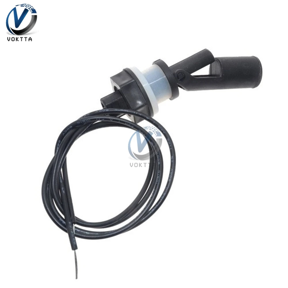 

220V PCFS7 PP Right Angle Float switch Side Mount Horizontal Water level Sensor liquid Float switch For Tank Pool