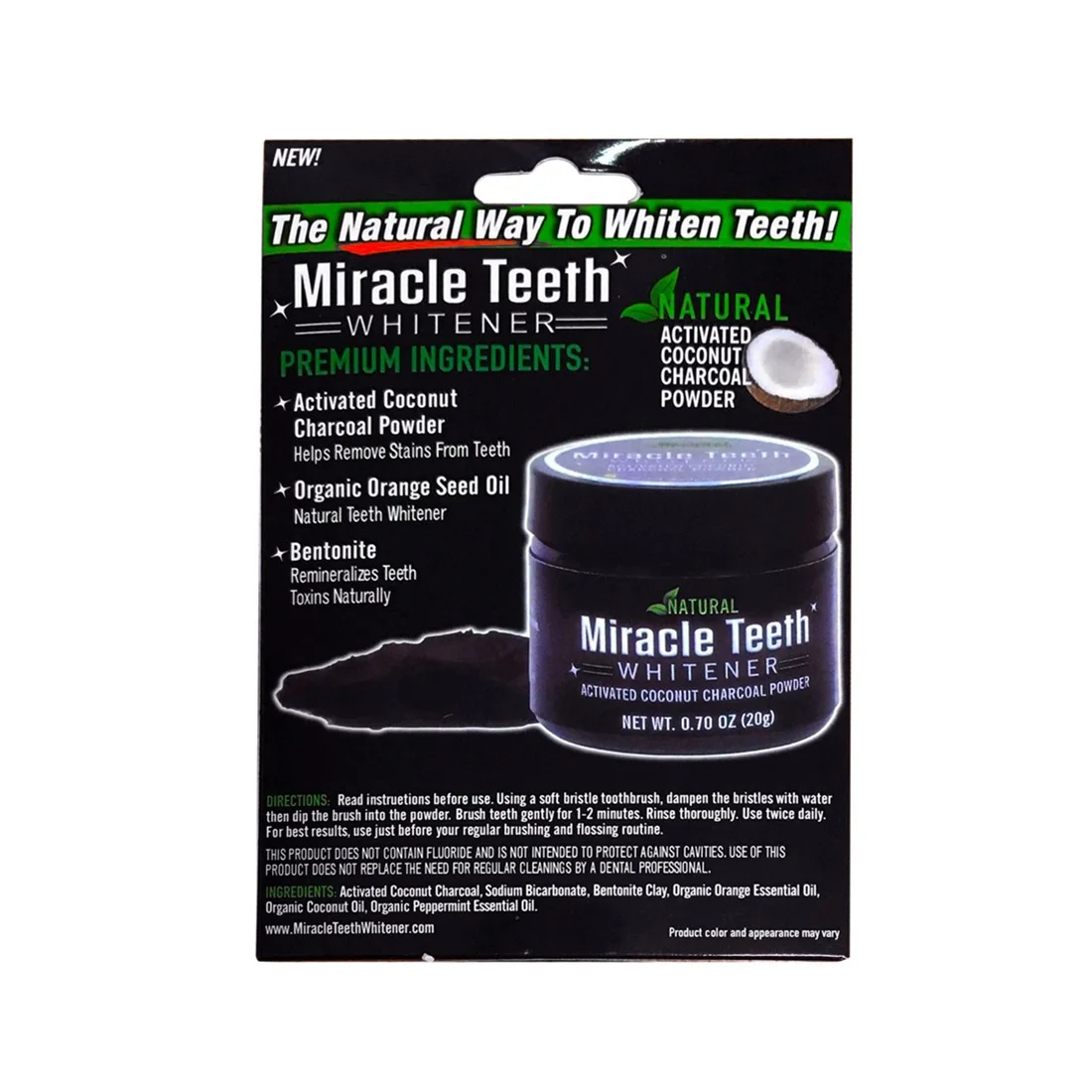 Черный порошок для чистки зубов с активированным углем чудо-зубы естественная активность для чистки зубов порошок белый бамбуковый древесный уголь Стоматологическая