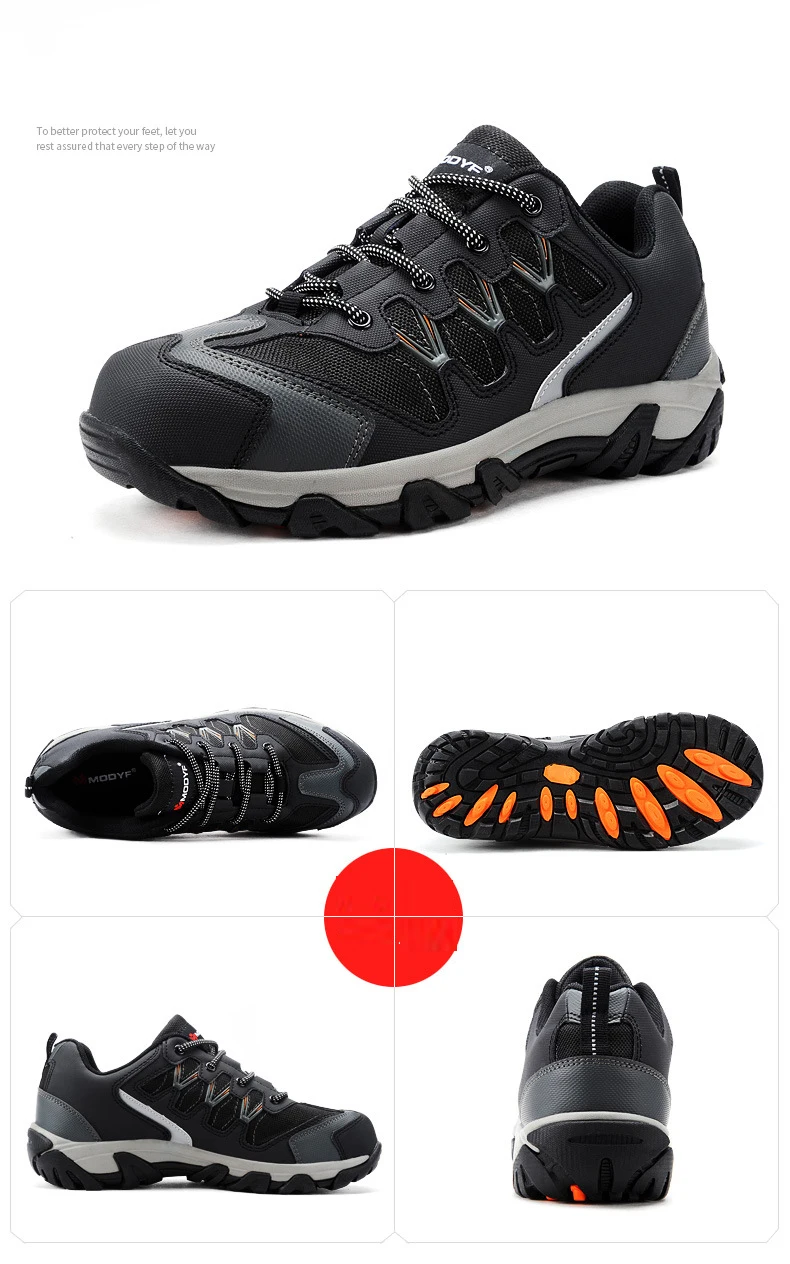 MODYF/ударопрочная рабочая обувь со стальным носком; светоотражающие уличные кроссовки; обувь с защитой от проколов