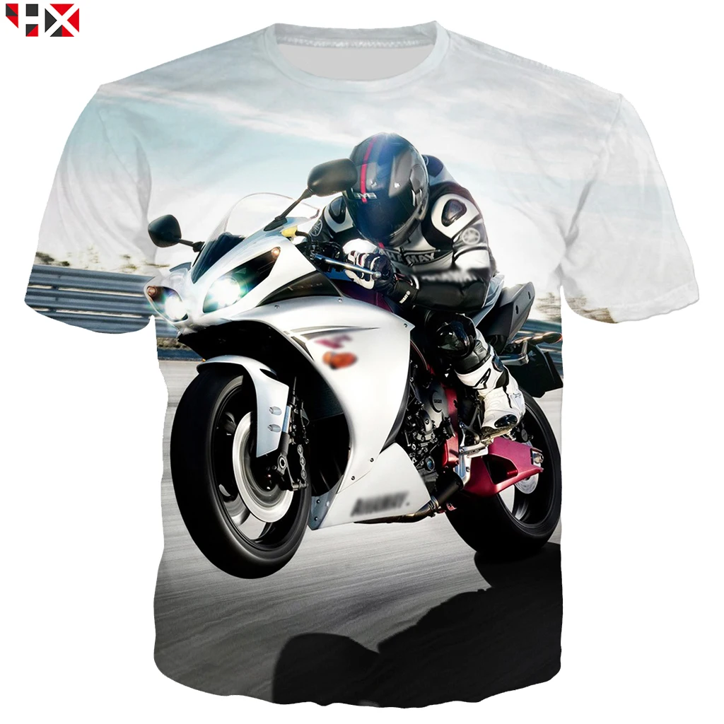 

New 3D Print Motocross Sports Car Men T Shirt/Sweatshirt/Zipper Hoodies/Vest Men/Women Harajuku Casual Summer Tops S122