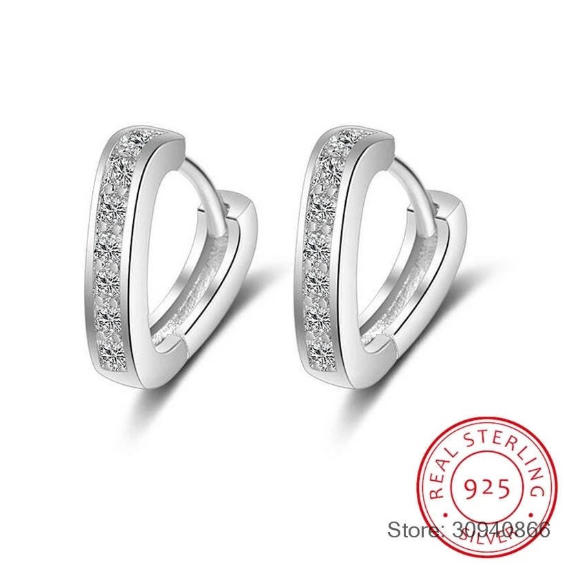 

Simple Heart Tiny Helix Cartilage Earrings 925 Sterling Sliver Small Huggie Hoop Earrings Minimalist Mini Hug Earrings