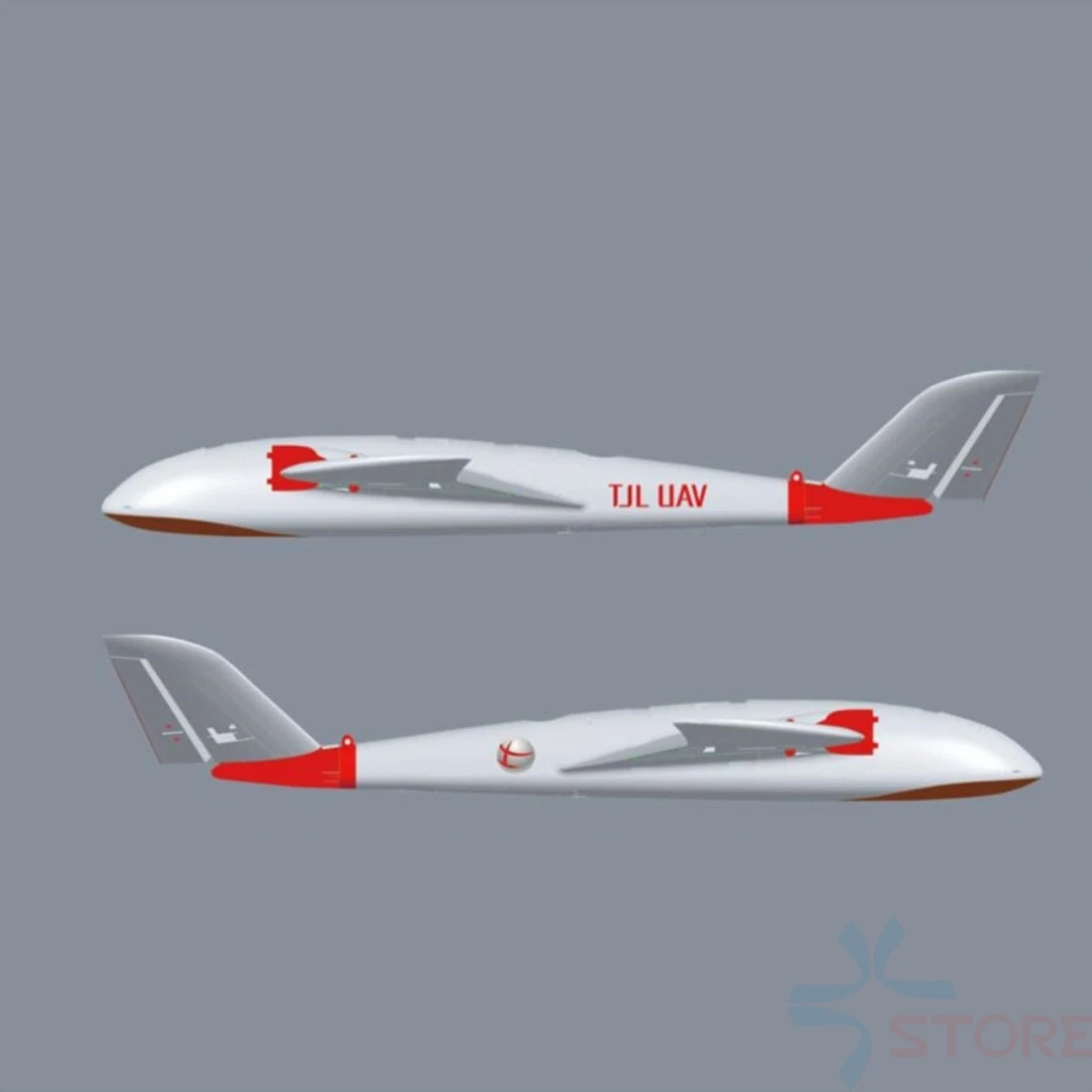 X-UAV TJL Mini Goose 1800 мм размах крыльев EPO фиксированные крылья RC самолет рамка FPV/картографирование