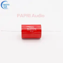 PAPRI 68 мкФ 250VDC осевой MKP DIY уровня звука конденсатор для HiFi трубочные гитарные усилители лот/1 шт