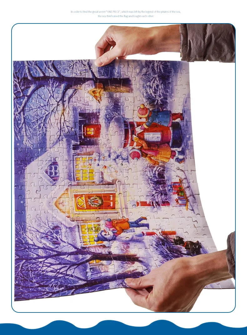 DDWE DIY 300 шт. декорации головоломки Дети Развивающие головоломки сборочные игрушки для детей взрослые головоломки сборка украшения