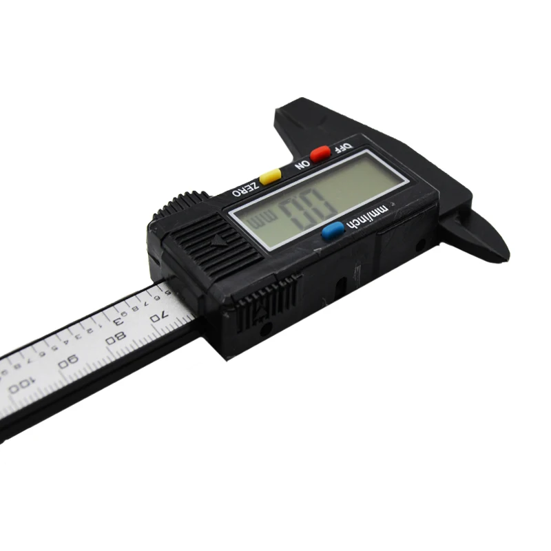 Цифровой дисплей 150 мм " ЖК цифровой Электронный штангенциркуль из углеродного волокна микрометр измерительный инструмент