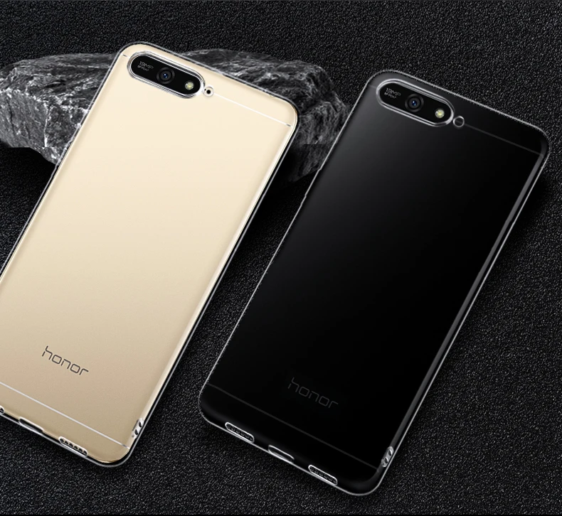 Мягкий прозрачный чехол из ТПУ для Huawei Y6 y 6 2018 задняя крышка Prime фото/фото|Бамперы|