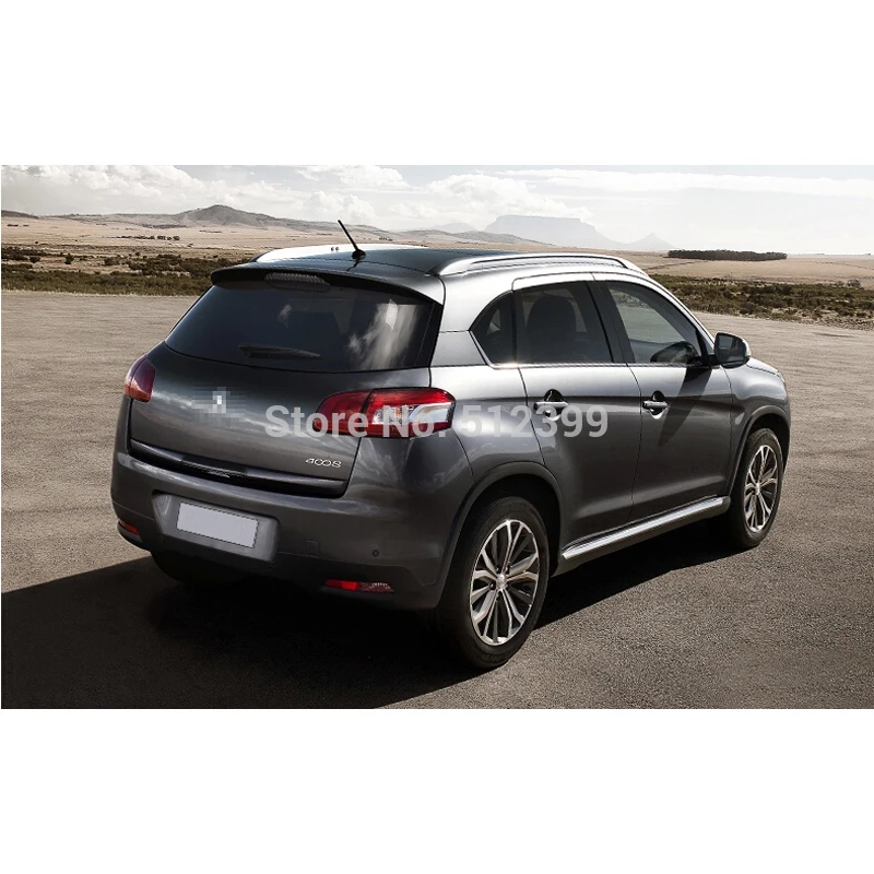 

High Quality, For Peugeot 4008 2013 2014 Car Styling Exterior Metal Roof Rack Rails