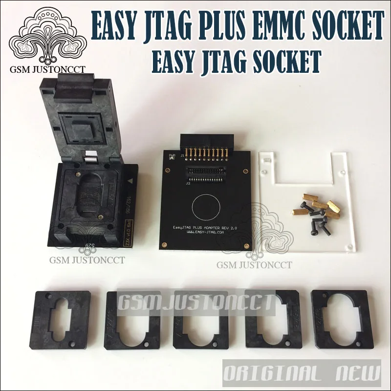 Оригинальная фотография PLUS BOX EMMC Socket BGA153/169 BGA162/186 BGA221 BGA529|Детали устройств связи| |