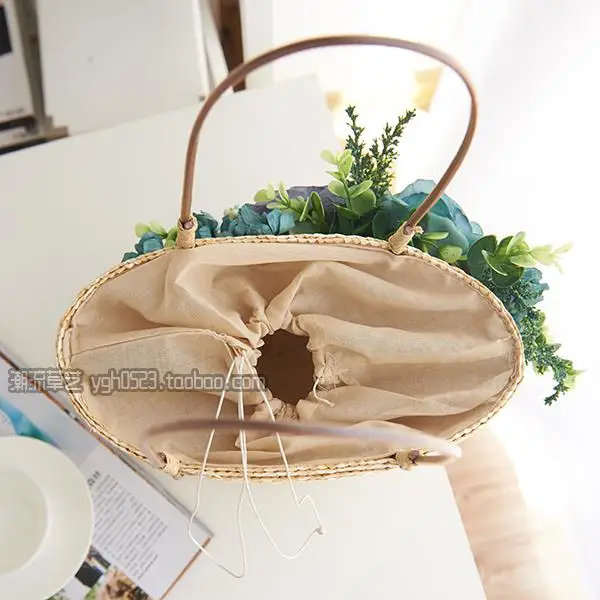 rattan bolsa trança bolsa feminina a5352