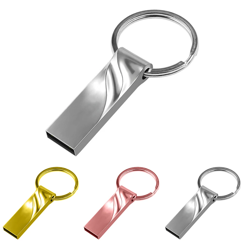 4/8/16/32/64G текстуры металла кривой USB2.0 Флешка Memory Stick ручка У диска