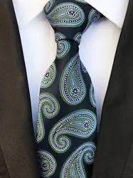 8 см дизайнер Для мужчин формальные галстук роскошные ткани галстук с ярким узором для свадебного банкета