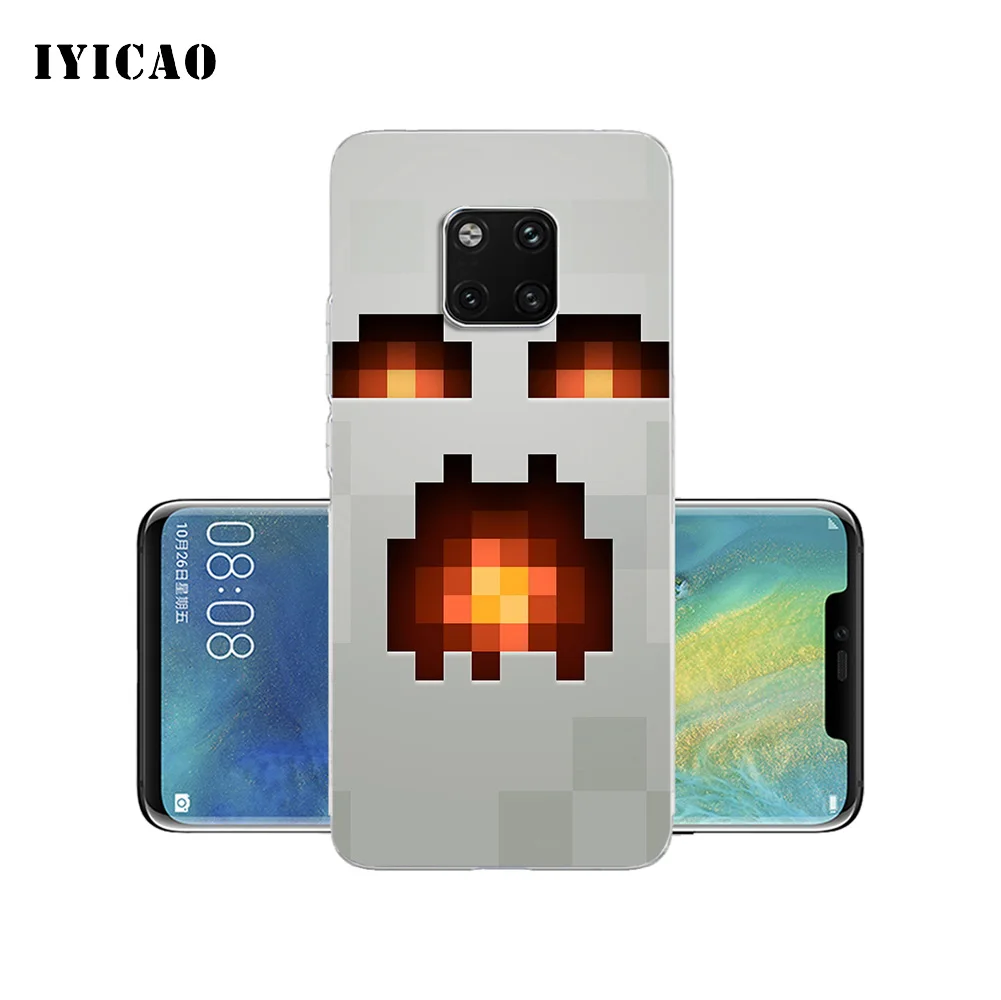 IYICAO Minecraft World game Мягкий силиконовый чехол для телефона Huawei Mate 10 20 Lite Pro Nova 2 2i 3 3i 4 TPU