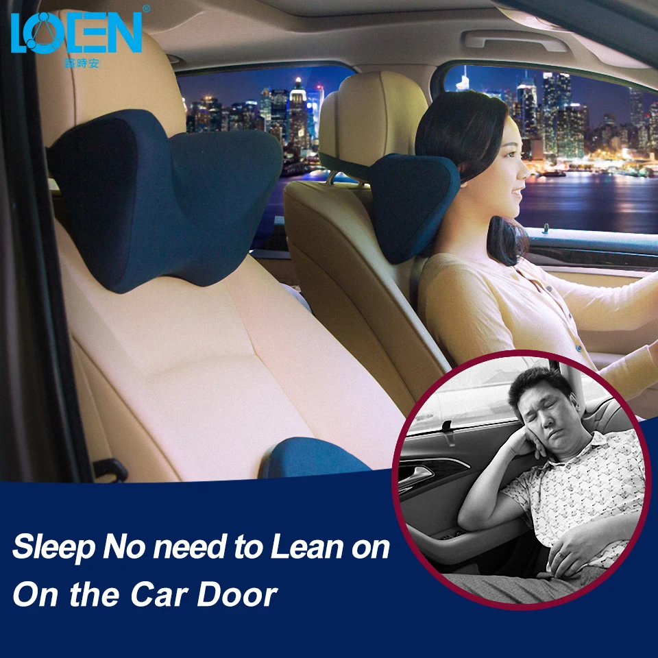 U shaped Car Pillow Neck Pillow Auto Support Memory Foam Headrest Universal For Travel Office