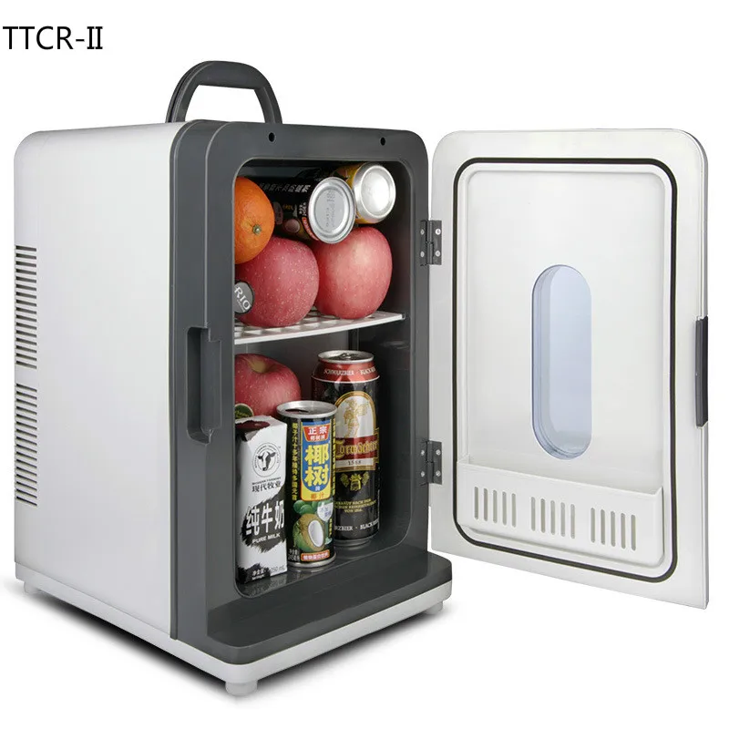 

Car Refrigerator 18L 12V 220V Mini Home Car Cooler Dormitory Refrigerator Freezer Car fridge auto refrigerator
