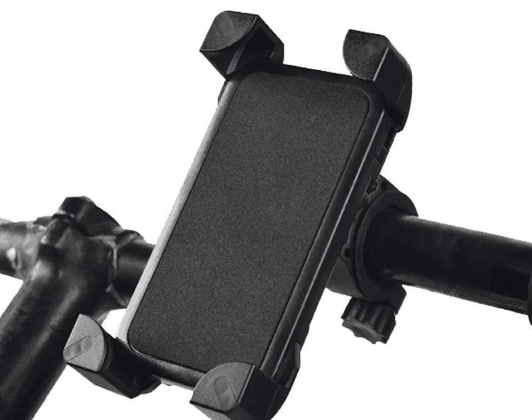Универсальный для Xiaomi Redmi велосипедный держатель для iphone Мотоцикл Руль держатель для samsung навигация gps Держатель сенсорный - Цвет: all black