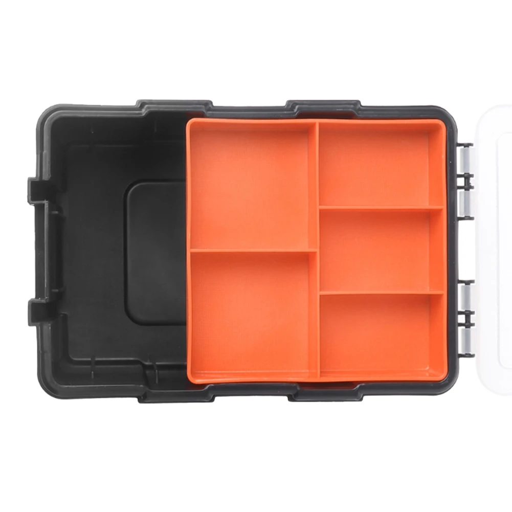 F-156D портативный пластиковый ящик для инструментов чемодан электрик ящик для инструментов ящик для хранения инструментов коробка для хранения Чемодан Чехол держатель