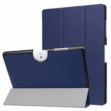 Funda ultradelgada Funda para 2017 Acer Iconia One 10 "B3-A40 B3 A40 10,1 pulgadas Funda protectora para tableta piel + película + bolígrafo(China)