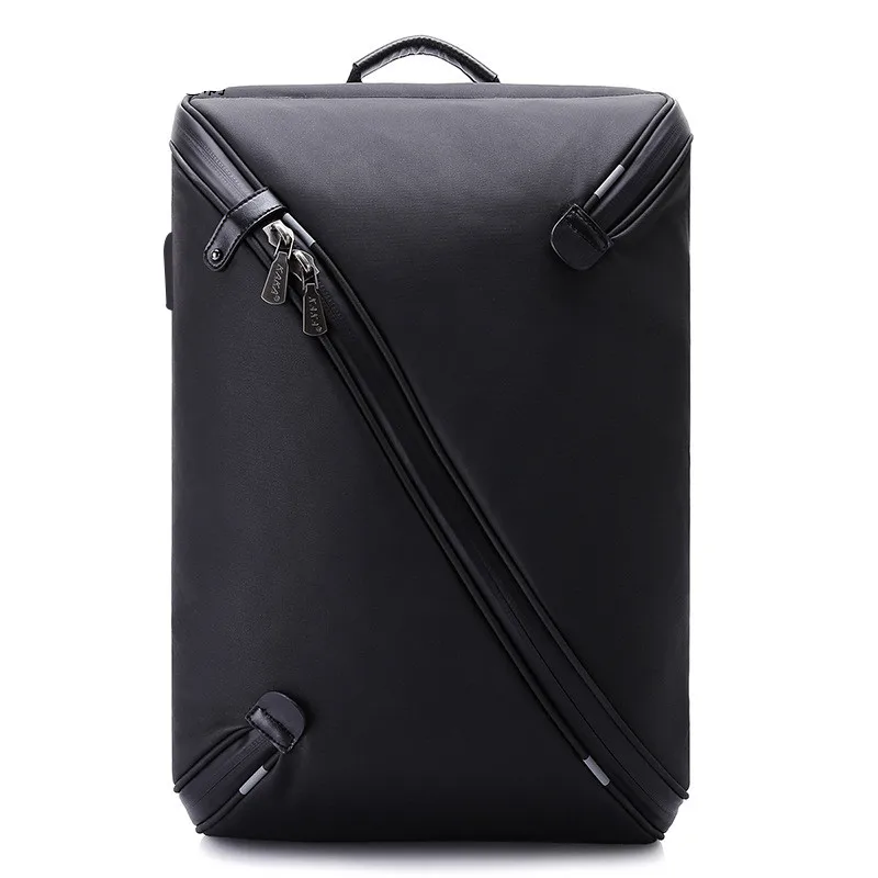 

2019 Men backpack Canvas Huge Travel School Shoulder Computer Backpacking Functional Versatile Bags Multifunctional Laptop Bag