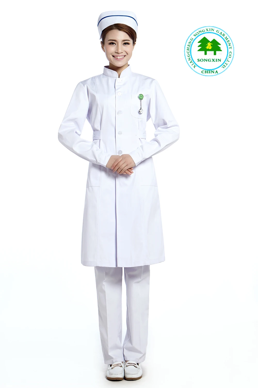 Free Shipping OEM hospital nurse uniforms dresses medical uniforms