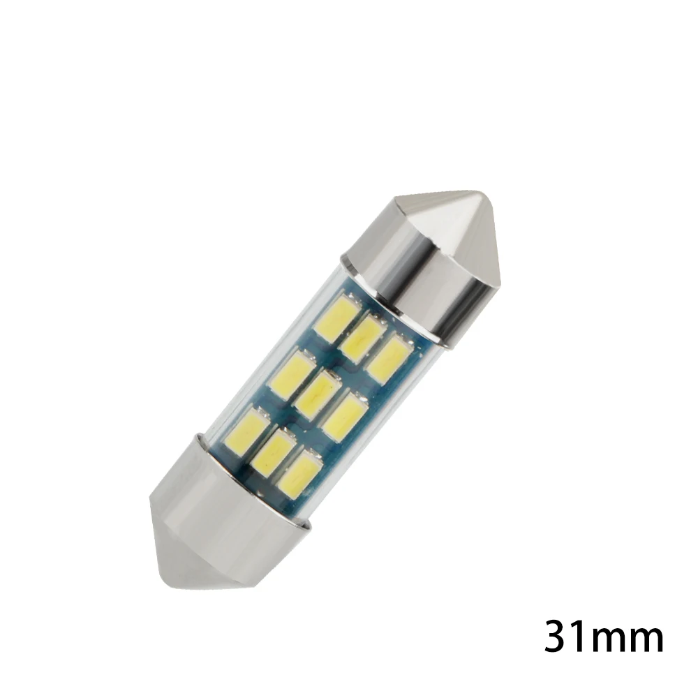 Автомобильный купольный свет C5W C10W 3014 SMD Canbus без ошибок супер яркий фестон 31 мм 36 мм 39 мм 41 мм Светодиодная лампа автомобильный плафон внутреннего освещения белый