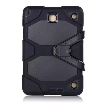 

New Dual Layers PC+TPU Tablet PC Cases with Kickstand for Samsung Galaxy A 8.0 T350/T355C the Front Panel with Protection Film