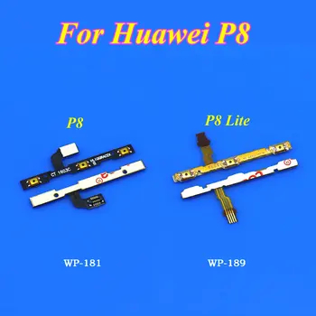 

ChengHaoRan 1Piece New Volume side button on/off power switch flex cable For Huawei P8 / P8 Lite Phone