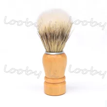 Деревянная ручка, щетка для бритья, мужские аксессуары для бритья бороды с щетиной