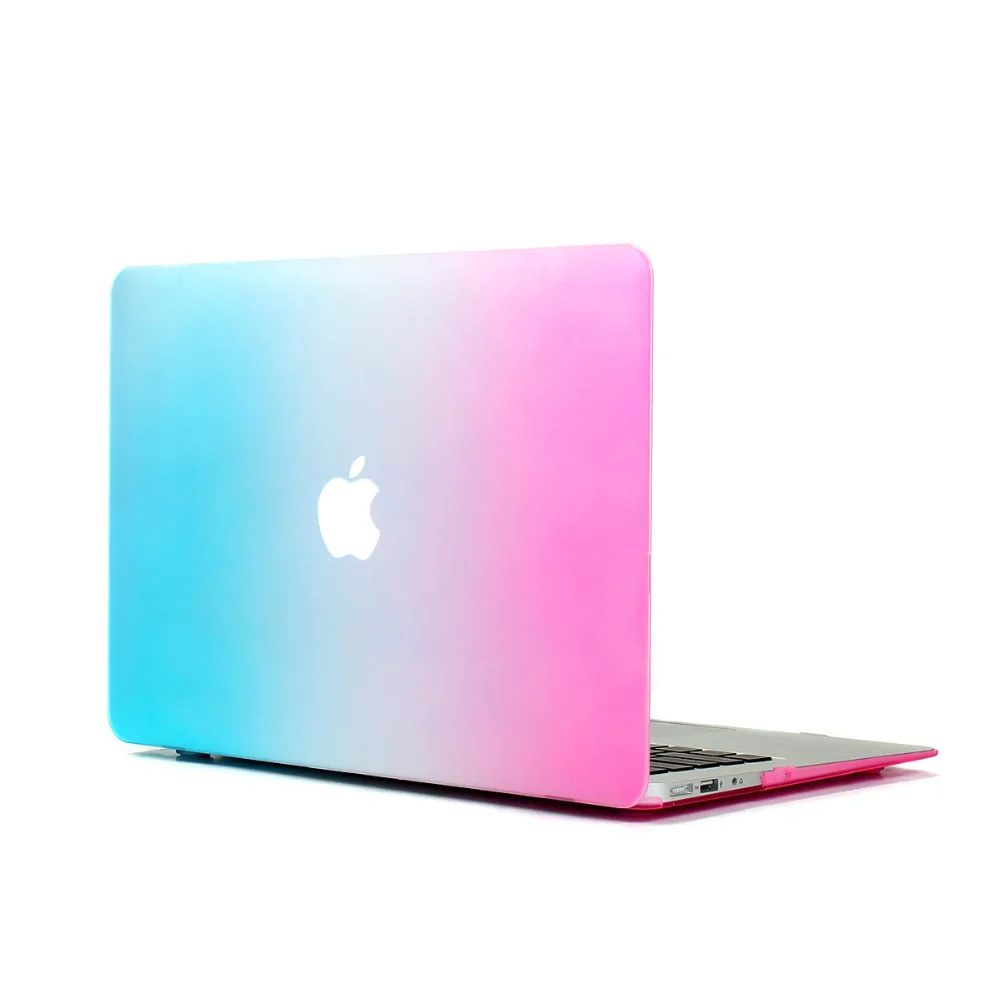 Apple MacBook Air 13 Frosted Matte Rainbow Color Laptop Hard Case Cover for MacBook Pro 13 Retina - Rainbow Shell Design without Logo image 5