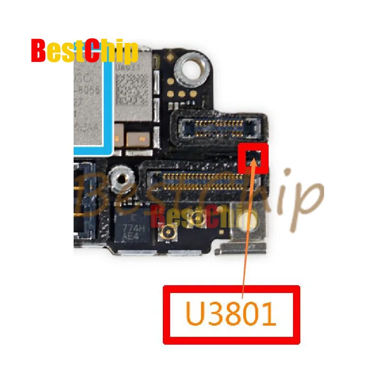 

BestChip 10pcs/lot U3801 LP5907SNX-2.75 For iphone 7 7 Plus 7 MAMBA Power Supply IC CHIP