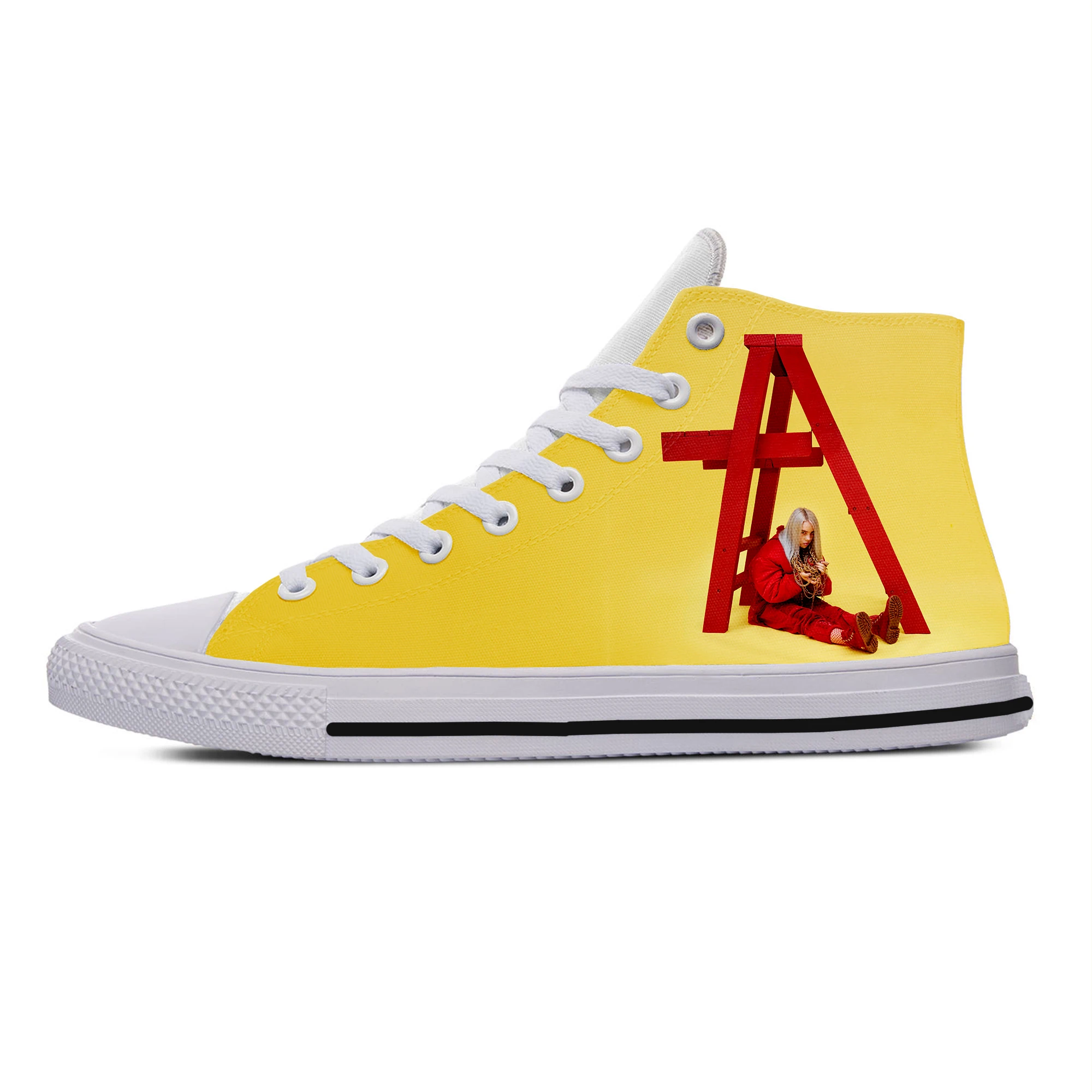 

2019 hot fashion 3D Billie Eilish High Sneakers for men/women high quality 3D printing handiness casual shoes