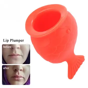 

Women Portable Fish-Shaped Lip Plumper Enhancer Lip Enhancement Device Tool Face Slimming Lip Enhance Tool