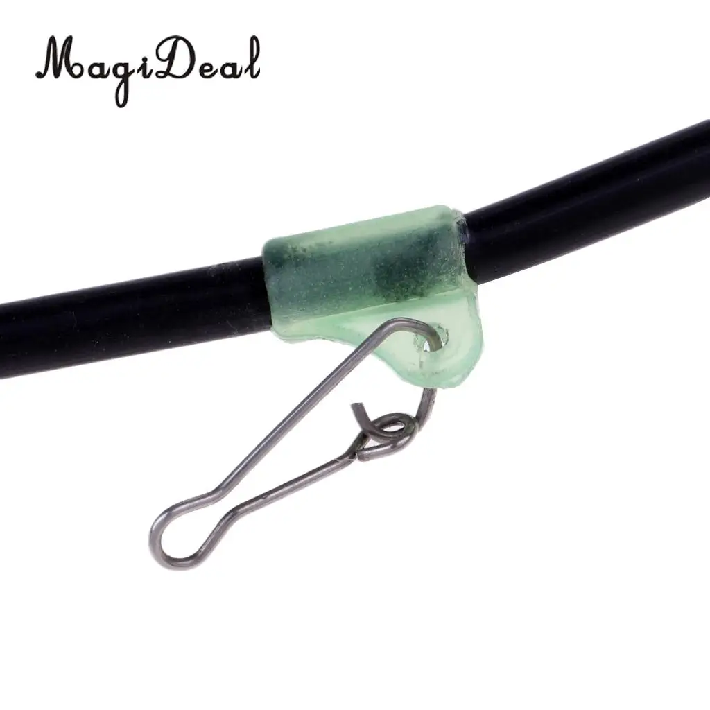 10pcs Luminous Anti  Booms with Strong Snap, Fishing Rig Bent Booms 22cm
