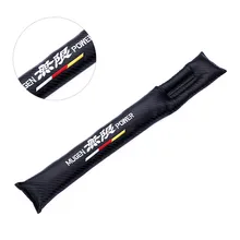 Автомобильное кресло зазор прокладка заполнитель слот заглушка герметичная пробка защитный рукав Mugen логотип для Honda Civic Accord City Jazz CRV HRV FIT