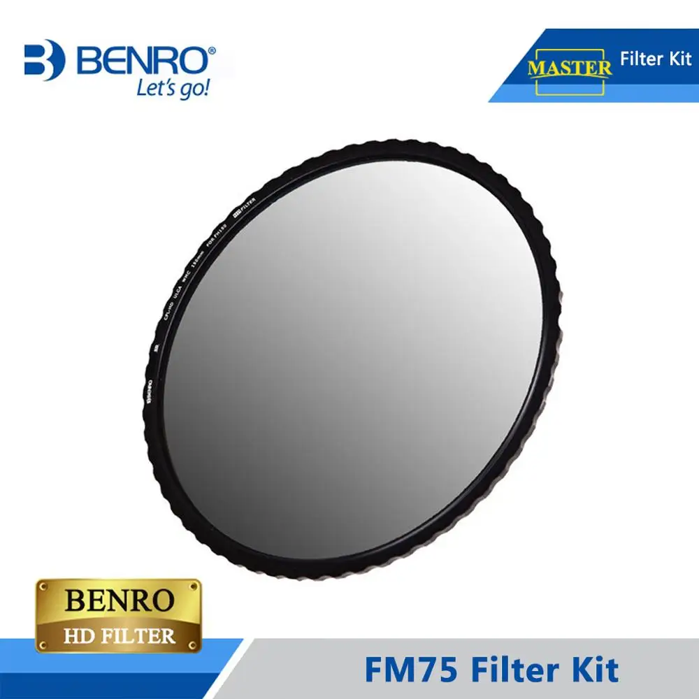 Benro FM75 75 мм Комплект фильтров система ND/GND/CPL Профессиональный фильтр Поддержка камеры объектив DHL