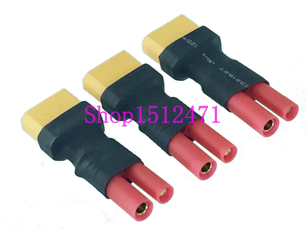 3pcs Adapter XT 90 Female to HXT 4mm banana HXT Battery with XT90 ESC