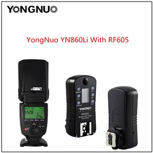 Yongnuo YN860Li Универсальный беспроводной Master Slave Вспышка Speedlite Литиевая Батарея Вспышка светильник для Nikon Canon D5300 D7100 D7200