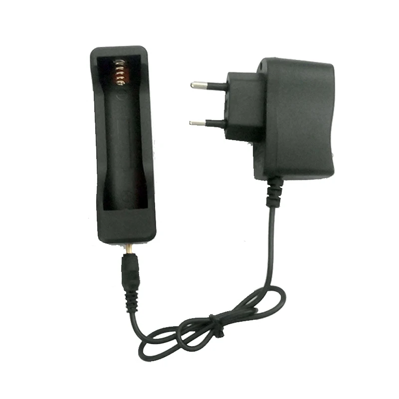 

NZK5 High Quality! EU/US Charger + charger Cable for Rechargeable 18650 Battery can use for flashlight