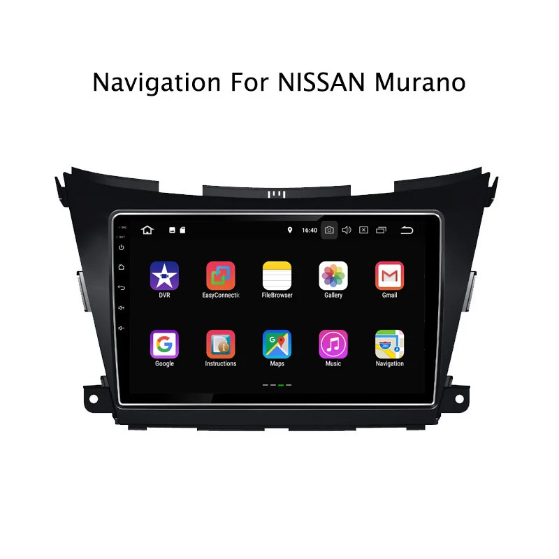 Sale 10.1" 2G RAM 16G ROM Android 8.1 Car DVD Multimedia Player For Nissan Murano 2015-2017 GPS Navigation Radio Stereo Audio 4