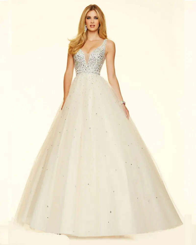 Wedding Champagne Colored Dresses online buy wholesale dresses champagne color from china style 98127 royal blue prom v neck a line sleeveless red tulle champagne