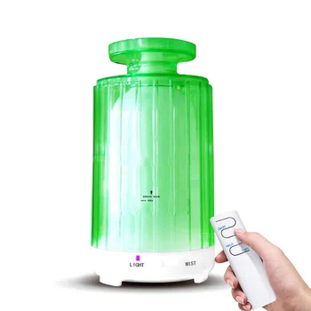 

DEKAXI 200ml aroma diffuser with remote control electric air humidifier ultrasonic air humidifier 7 soothing LED lights for home