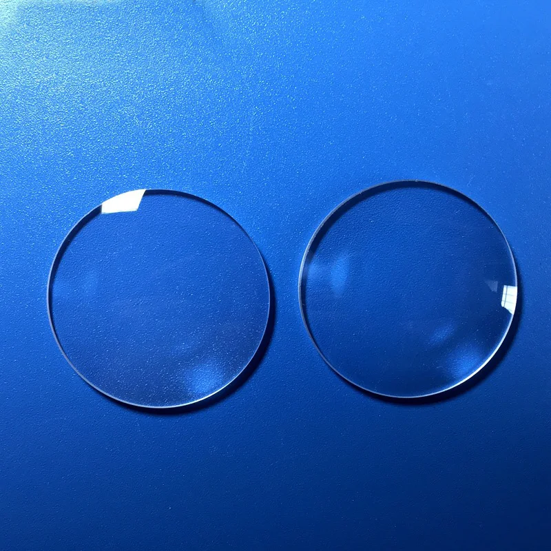

2PCS 40mm Optical Glass Focal Length 120mm Plano Convex Lens Loupe Magnifying Glass Lens